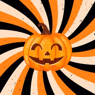 Halloween minimalist iPhone wallpaper