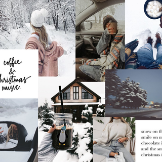 Winter cozy aesthetic laptop wallpaper