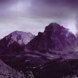 Winter sky phone wallpaper