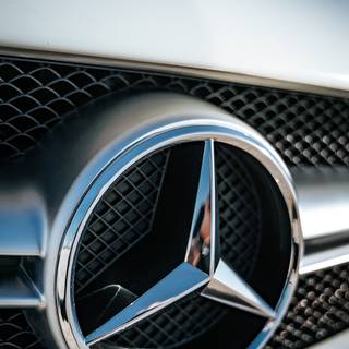 Mercedes 4k logo wallpaper