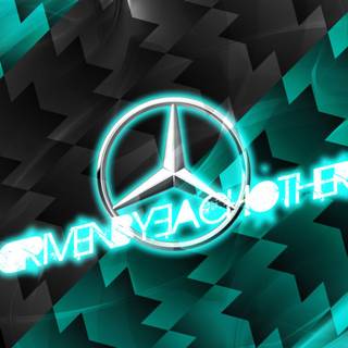 Mercedes logo iPhone wallpaper