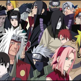 Naruto Shippuden characters wallpaper