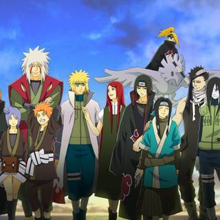Naruto Shippuden characters wallpaper