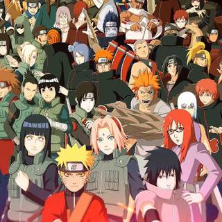 Naruto Shippuden characters wallpaper