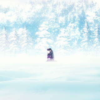 Anime winter PC wallpaper