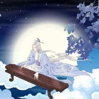 Anime winter PC wallpaper