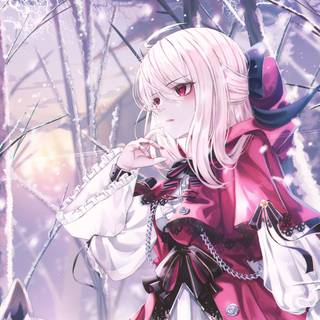 Anime 4k winter wallpaper