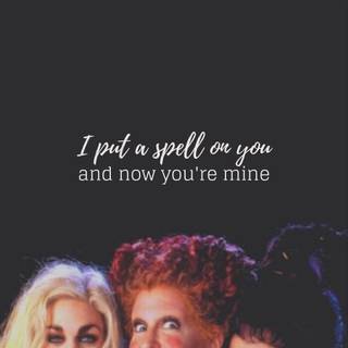 Aesthetic Halloween Hocus Pocus wallpaper