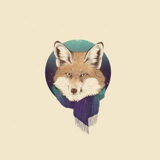 Winter minimalist desktop wallpaper