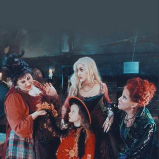 Aesthetic Halloween Hocus Pocus wallpaper