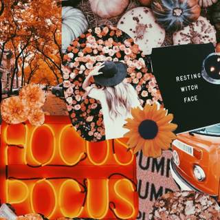 Aesthetic Halloween Hocus Pocus wallpaper