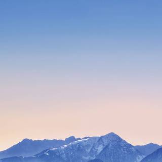 Aesthetic winter iPad wallpaper