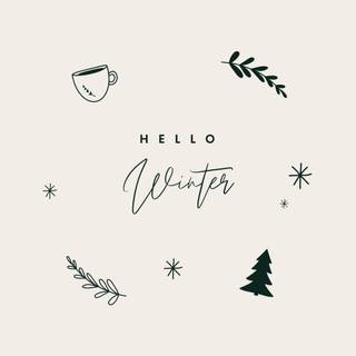 Winter minimalist desktop wallpaper