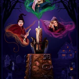 Aesthetic Halloween Hocus Pocus wallpaper