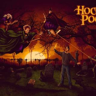 Aesthetic Halloween Hocus Pocus wallpaper