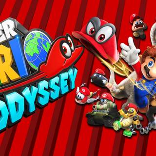 Super Mario Odyssey 4k wallpaper