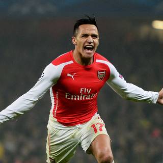 Alexis Sanchez 4k wallpaper