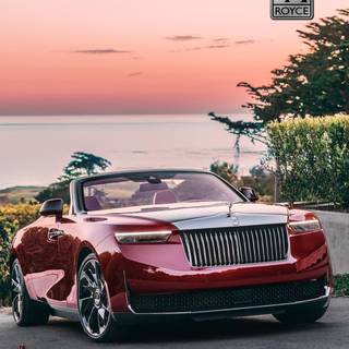 Rolls-Royce La Rose Noire Droptail wallpaper