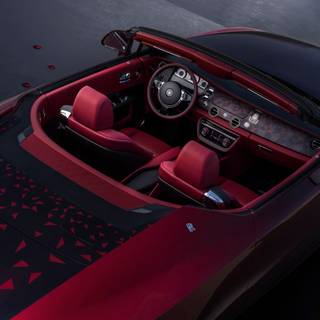 Rolls-Royce La Rose Noire Droptail wallpaper