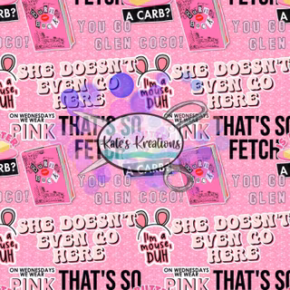 Mean Girls collage wallpaper