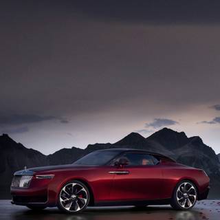 Rolls-Royce La Rose Noire Droptail wallpaper