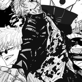 Satoru Gojo manga wallpaper