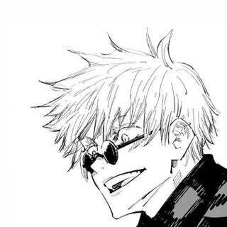 Satoru Gojo manga wallpaper