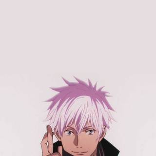 Satoru Gojo manga wallpaper