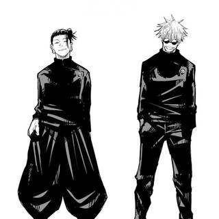 Satoru Gojo manga wallpaper