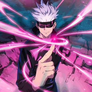 Satoru Gojo manga wallpaper