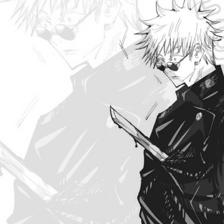 Satoru Gojo manga wallpaper