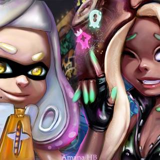 Splatoon Off The Hook wallpaper