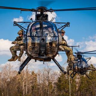 AH6 Little Bird wallpaper