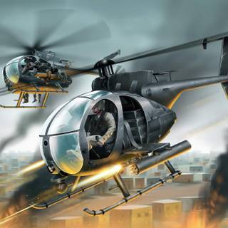 AH6 Little Bird wallpaper