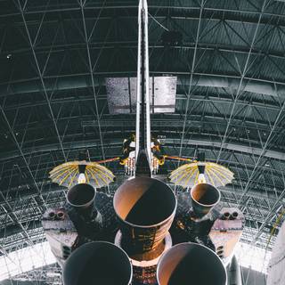 iPhone rocket engine wallpaper