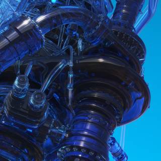 iPhone rocket engine wallpaper