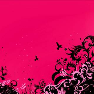 Pink black computer wallpaper