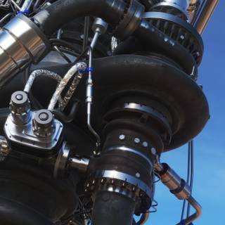 iPhone rocket engine wallpaper