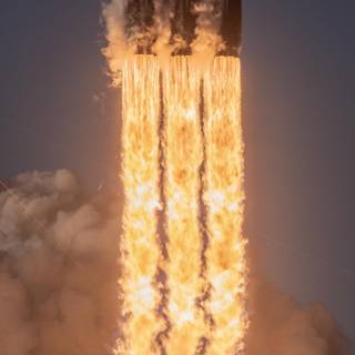 iPhone rocket engine wallpaper