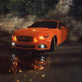 Burnout iPhone wallpaper