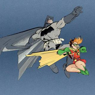 Dark Knight Returns comic desktop wallpaper