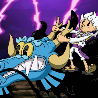 One Piece simple desktop wallpaper