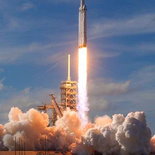 iPhone rocket engine wallpaper