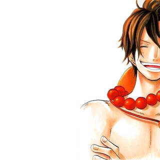 One Piece simple desktop wallpaper