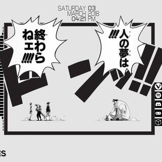 One Piece simple desktop wallpaper