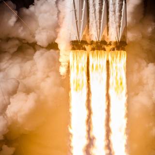 iPhone rocket engine wallpaper