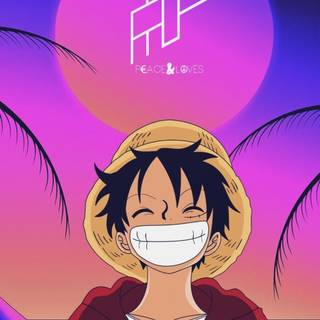 One Piece pink wallpaper