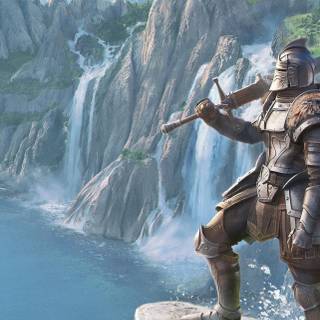 Elder Scrolls 4k phone wallpaper