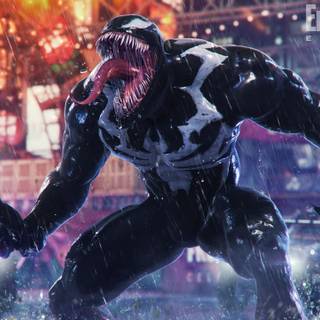 Venom PS5 wallpaper