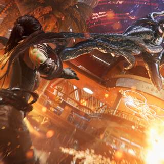 Marvel's Spider-Man 2 4k 2023 gaming wallpaper